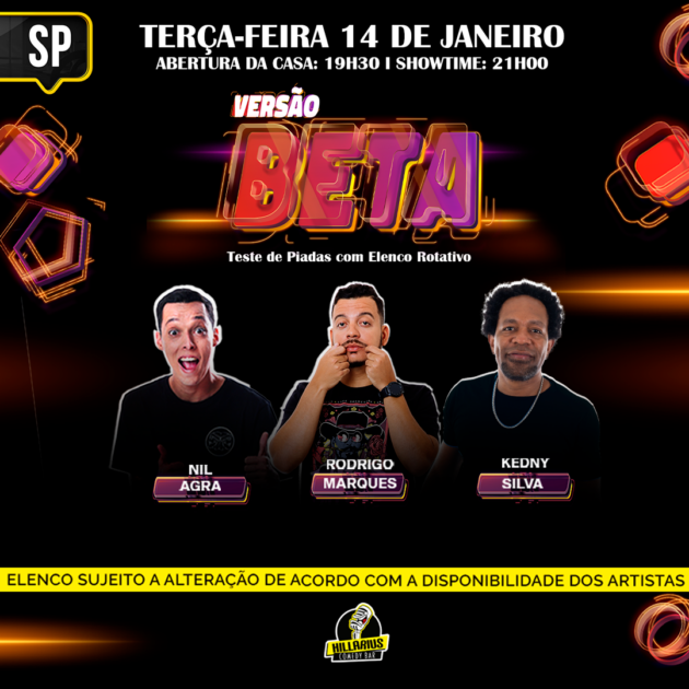 Versão Beta SP 14.Jan 19h30