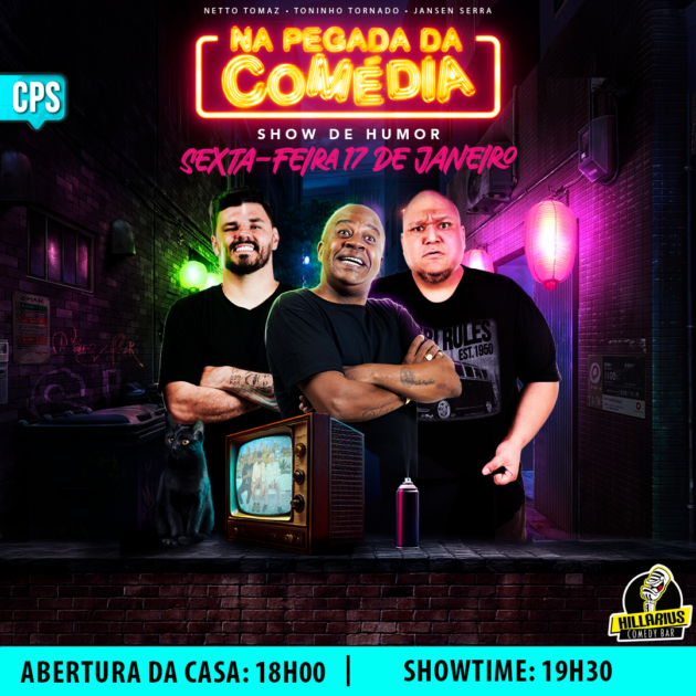 Na Pegada da Comedia Campinas 17.jan 18h00