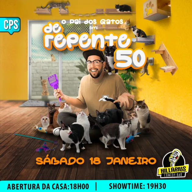 Pai dos Gatos Campinas 18.jan 19h30