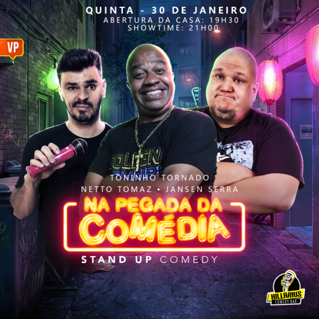 Na Pegada Da Comedia VP 30.Jan 19h30