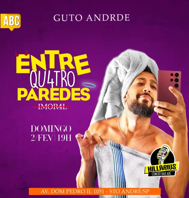 COMBO PROMOCIONAL:: Guto Andrade ABC 02.Fev 17h30