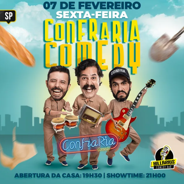 Confraria Comedy SP 07.Fev 19h30