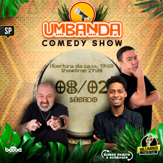 Umbanda Comedy SP 08.Fev 19h30