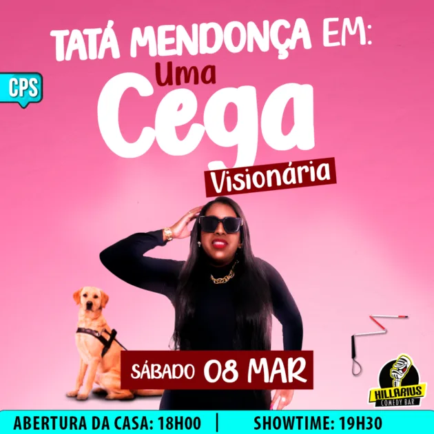 Tata Mendonça Campinas 08.Mar 18h00