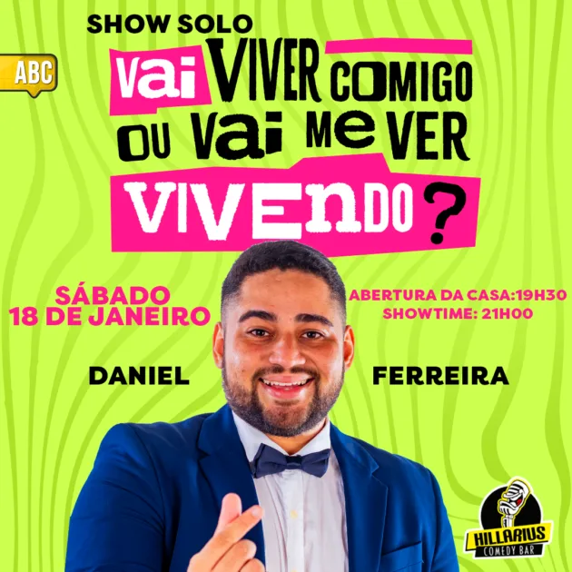 COMBO PROMOCIONAL:: Daniel Ferreira ABC 18.Jan 19h30