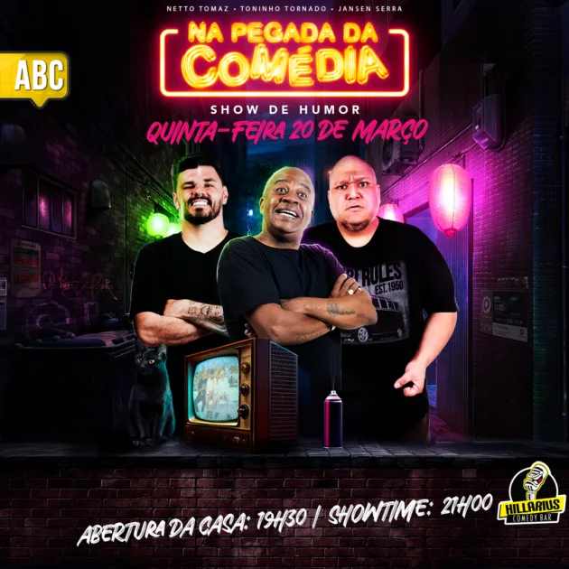 Na Pegada da Comédia ABC 20.Mar 19h30