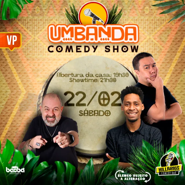 Umbanda Comedy VP 22.Fev 19h30