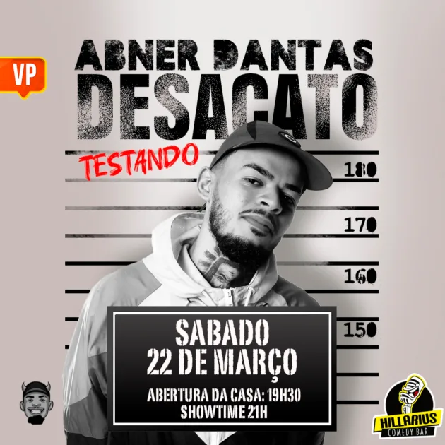 Promocional:: Abner Dantas VP 22.Mar 19h30