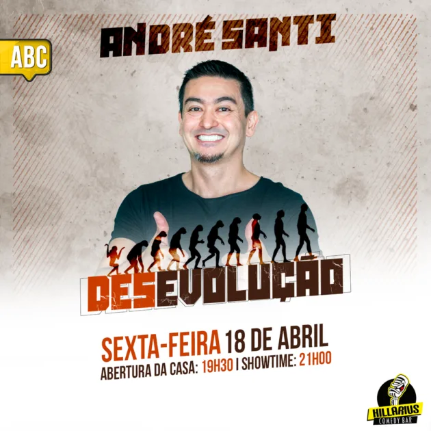 André Santi ABC 18.Abr 19h30