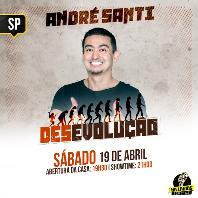 André Santi SP 19.Abr 19h30