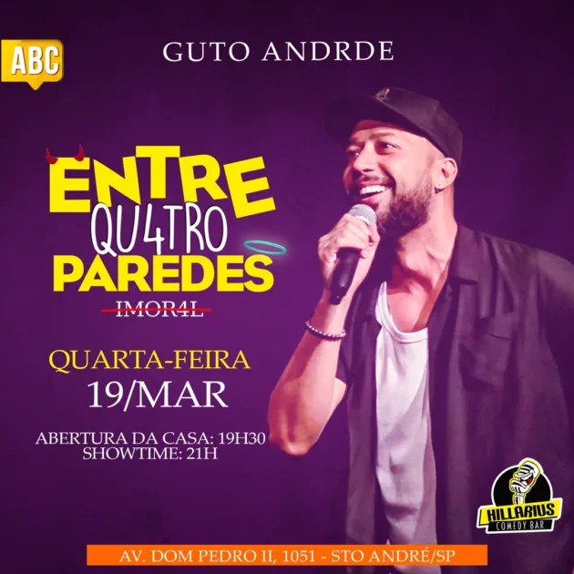 Guto Andrade ABC 19.Mar 19h30