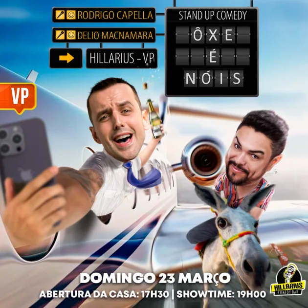 COMBO PROMOCIONAL:: Rodrigo Capella e Delio Macnamara VP 23.Mar 17h30