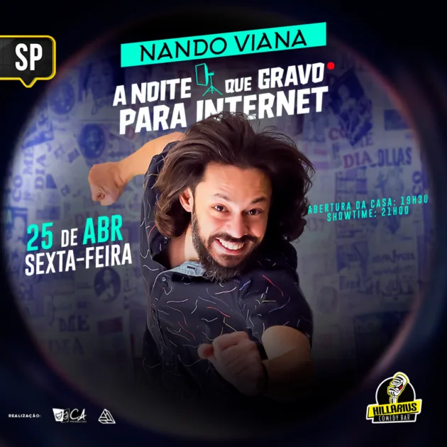 Nando Viana  SP 25.Abr 19h30