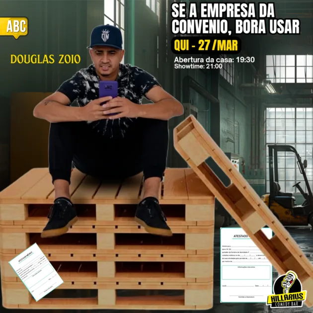 COMBO PROMOCIONAL:: Douglas Zoio  ABC 27.Mar 19h30