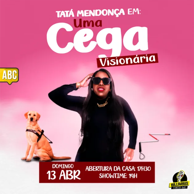 COMBO PROMOCIONAL:: Tata Mendonça  ABC 13.Abr 17h30