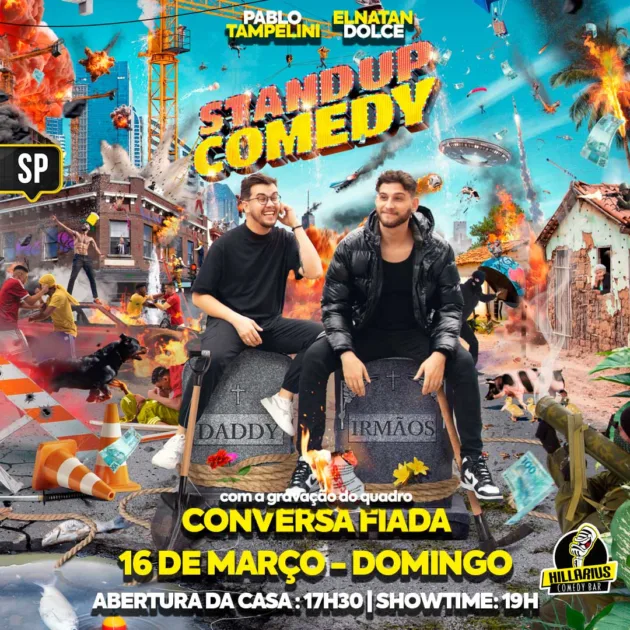 Promocional:: Pablo Tampelini e Elnatan Dolce SP 16.Mar 17h30