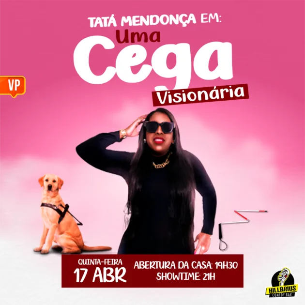 COMBO PROMOCIONAL:: Tata Mendonça VP 17.Abr 19h30