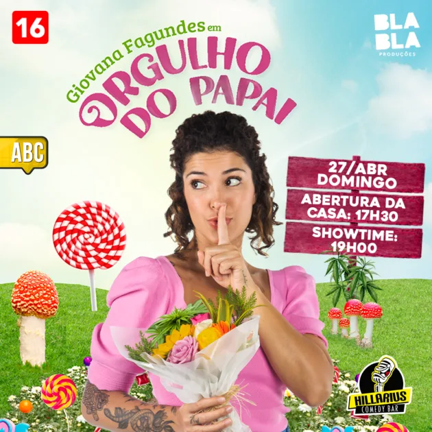 COMBO PROMOCIONAL:: Giovana Fagundes  ABC 27.Abr 17h30