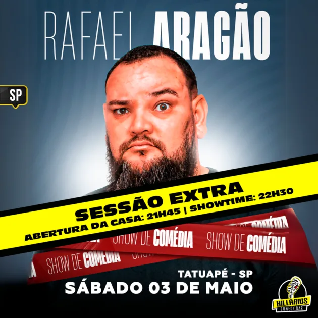 SESSAO EXTRA:: Rafael Aragão SP 03.Mai 21h45
