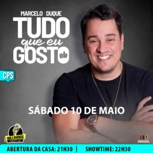 Combo Mãe e Filho:: Marcelo Duque  Campinas 10.Mai 21h30