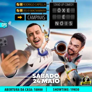 Delio Macnamara e Rodrigo Capella Campinas 24.Mai 18h00