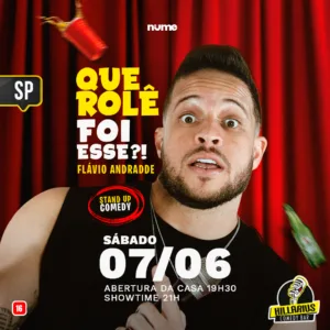 Flavio Andradde SP 07.Jun 19h30