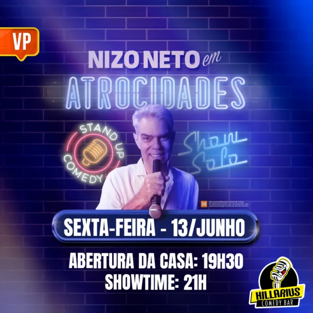 Nizo Neto VP 13.Jun 19h30
