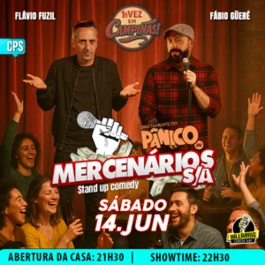 Os Mercenários  Campinas 14.Jun 21h30