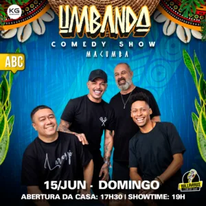 Umbanda Comedy  ABC 15.Jun 17h30