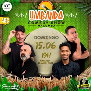 Umbanda Comedy  ABC 15.Jun 17h30