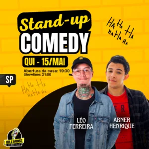 Abner Henrique e Leo Ferreira SP 15.Mai 19h30