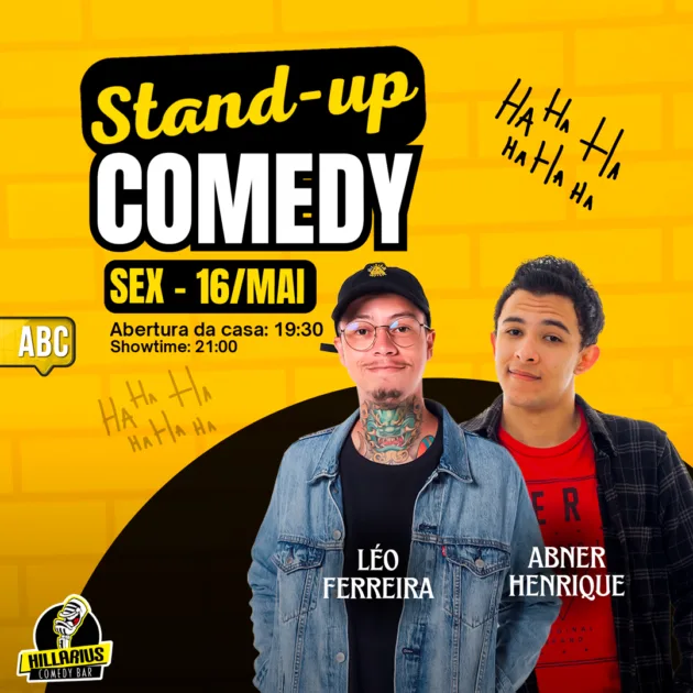Abner Henrique e Leo Ferreira ABC 16.Mai 19h30
