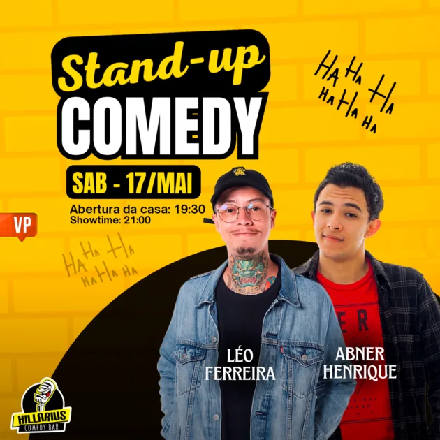 Abner Henrique e Leo Ferreira  VP 17.Mai 19h30