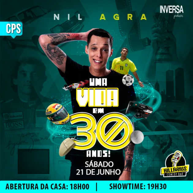 Promocional:: Nil Agra Campinas 21.Jun 18h00