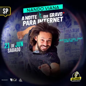 Nando Viana  SP 21.Jun 19h30