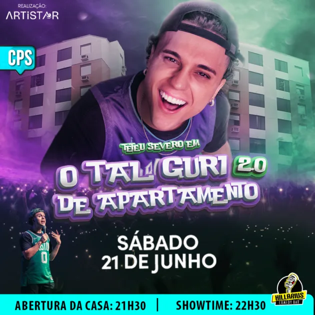 Promocional:: Matheus Severo Campinas 21.Jun 21h30