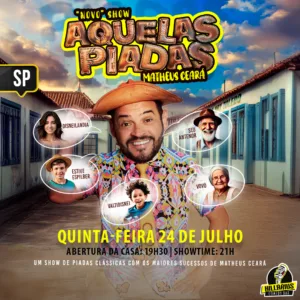 Matheus Ceará SP 24.Jul 19h30