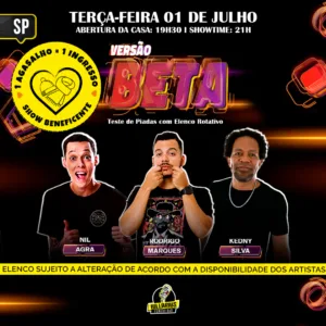 Show Beneficente:: Versão Beta SP 01.Jul 19h30
