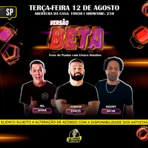 Versão Beta SP 12.Ago 19h30