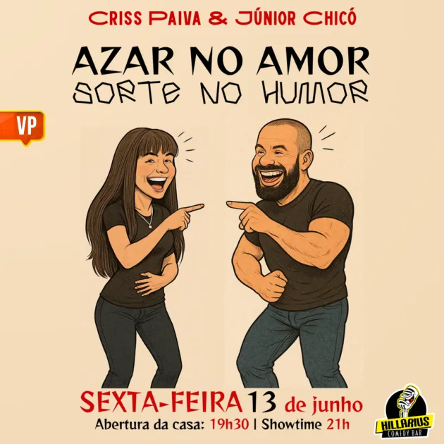 Criss Paiva e Junior Chicó VP 13.Jun 19h30