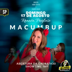 Renata Pugliesi SP 17.Ago 17h30