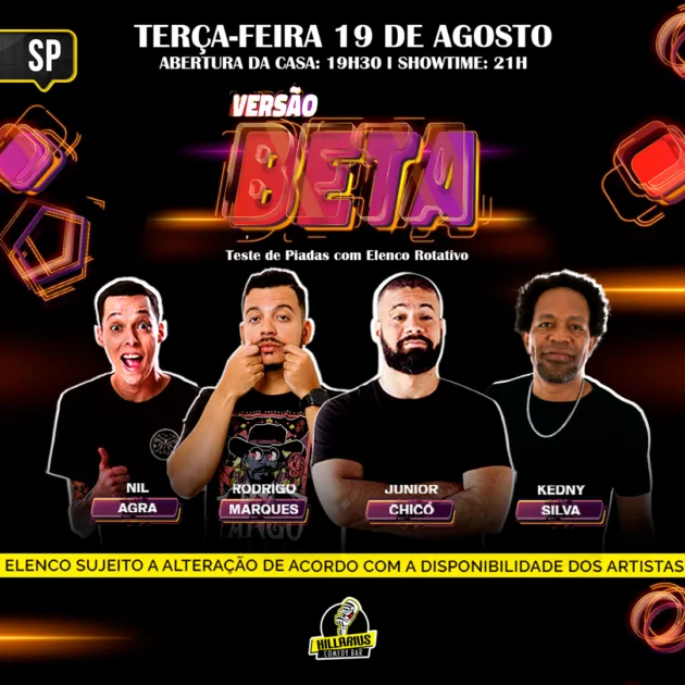 Versão Beta SP 19.Ago 19h30