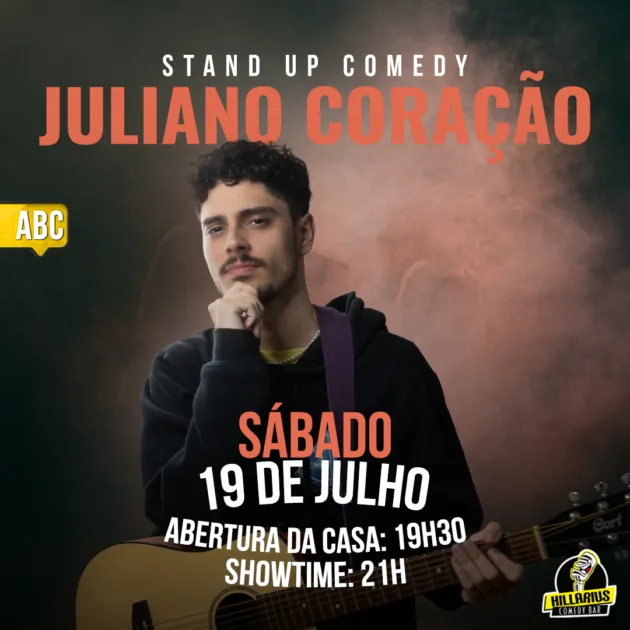 Juliano Coração ABC 19.Jul 19h30