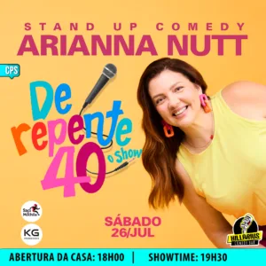 Arianna Nutt Campinas 26.Jul 18h00