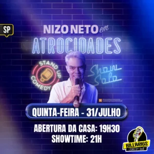 Nizo Neto SP 31.Jul 19h30