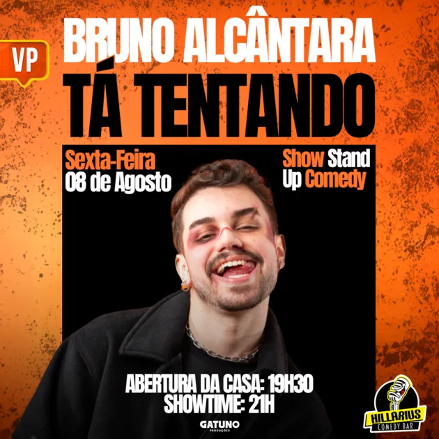Promocional:: Bruno Alcantara VP 08.Ago 19h30