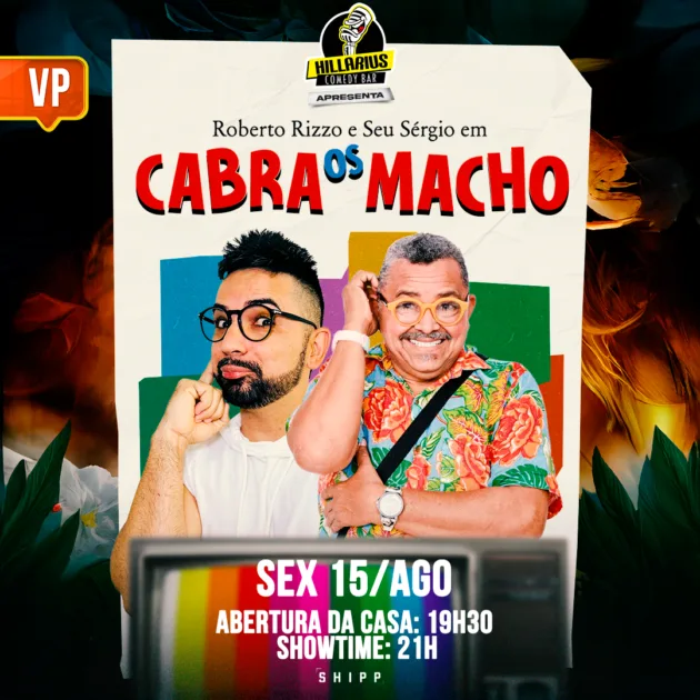 Roberto Rizzo e Seu Sergio VP 15.Ago 19h30