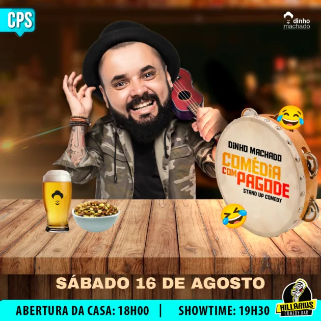 Dinho Machado Campinas 16.Ago 18h00