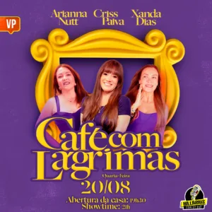 Criss Paiva, Arinna Nutt e Xanda Dias VP 20.Ago 19h30