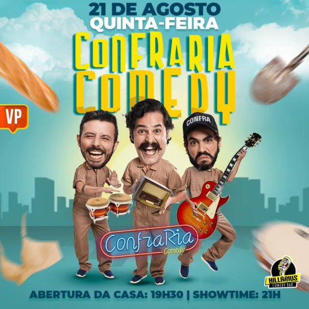 Confraria Comedy VP 21.Ago 19h30